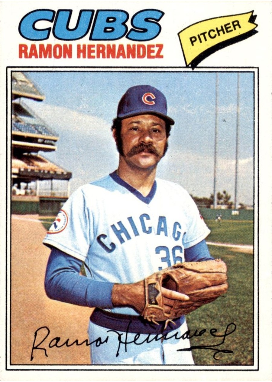 1977 Topps #468 Ramon Hernandez, Chicago Cubs