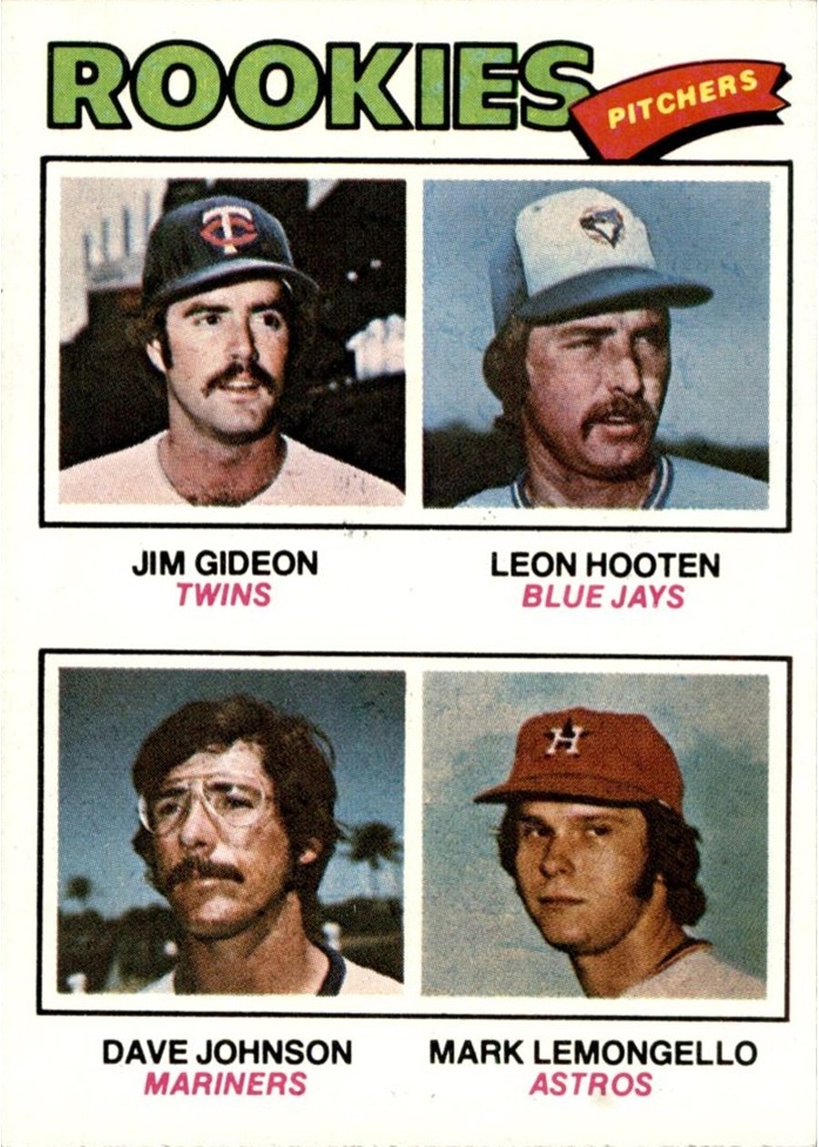 1977 Topps #478 1977 Rookie Pitchers, Minnesota Twins / Toronto Blue Jays / Seattle Mariners / Houston Astros