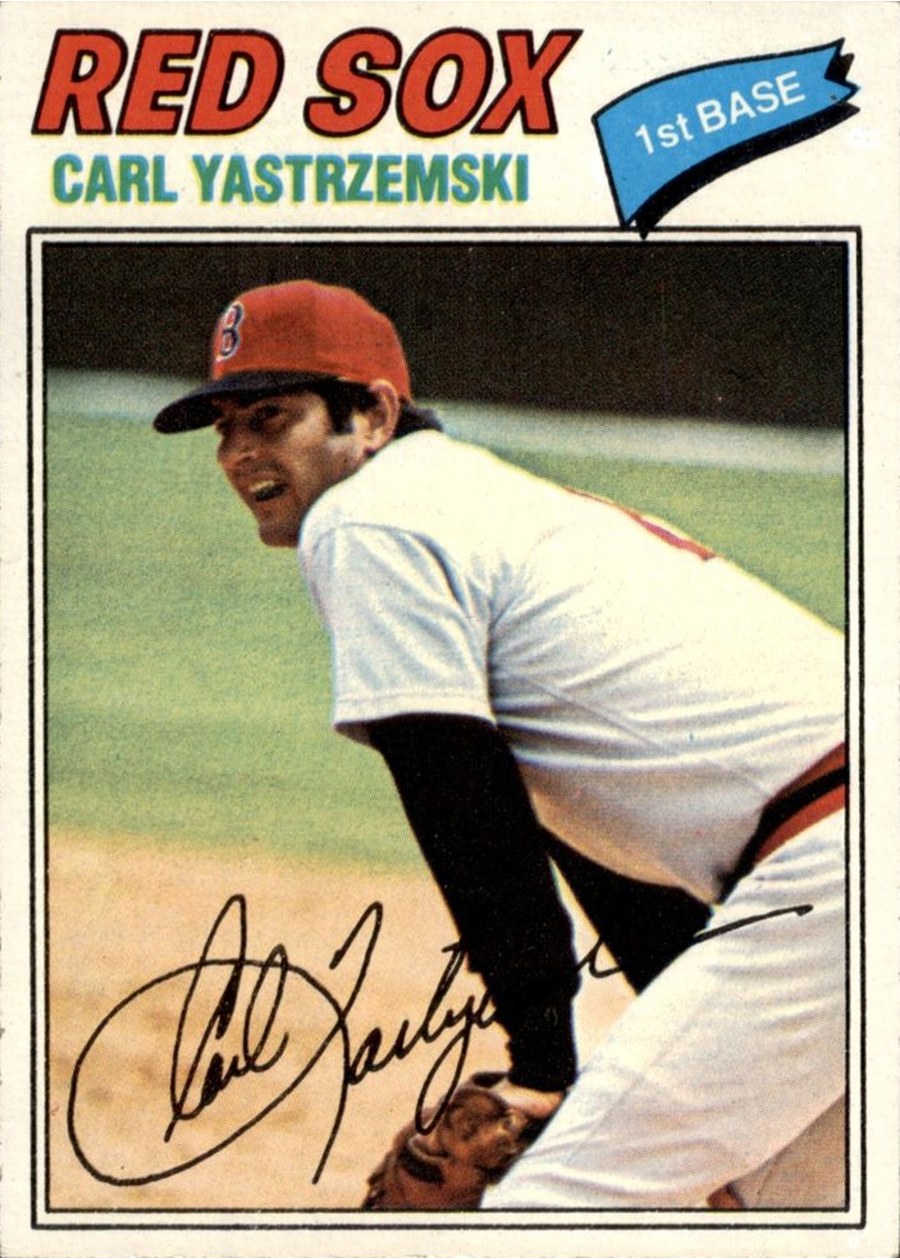 1977 Topps #480 Carl Yastrzemski, Boston Red Sox