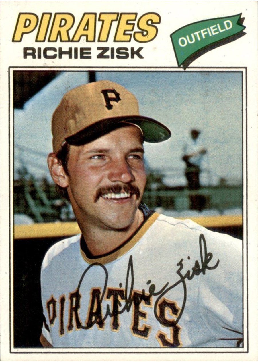 1977 Topps #483 Richie Zisk, Pittsburgh Pirates
