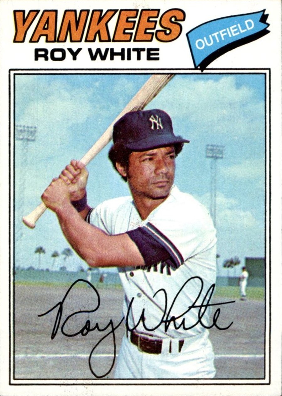 1977 Topps #485 Roy White, New York Yankees