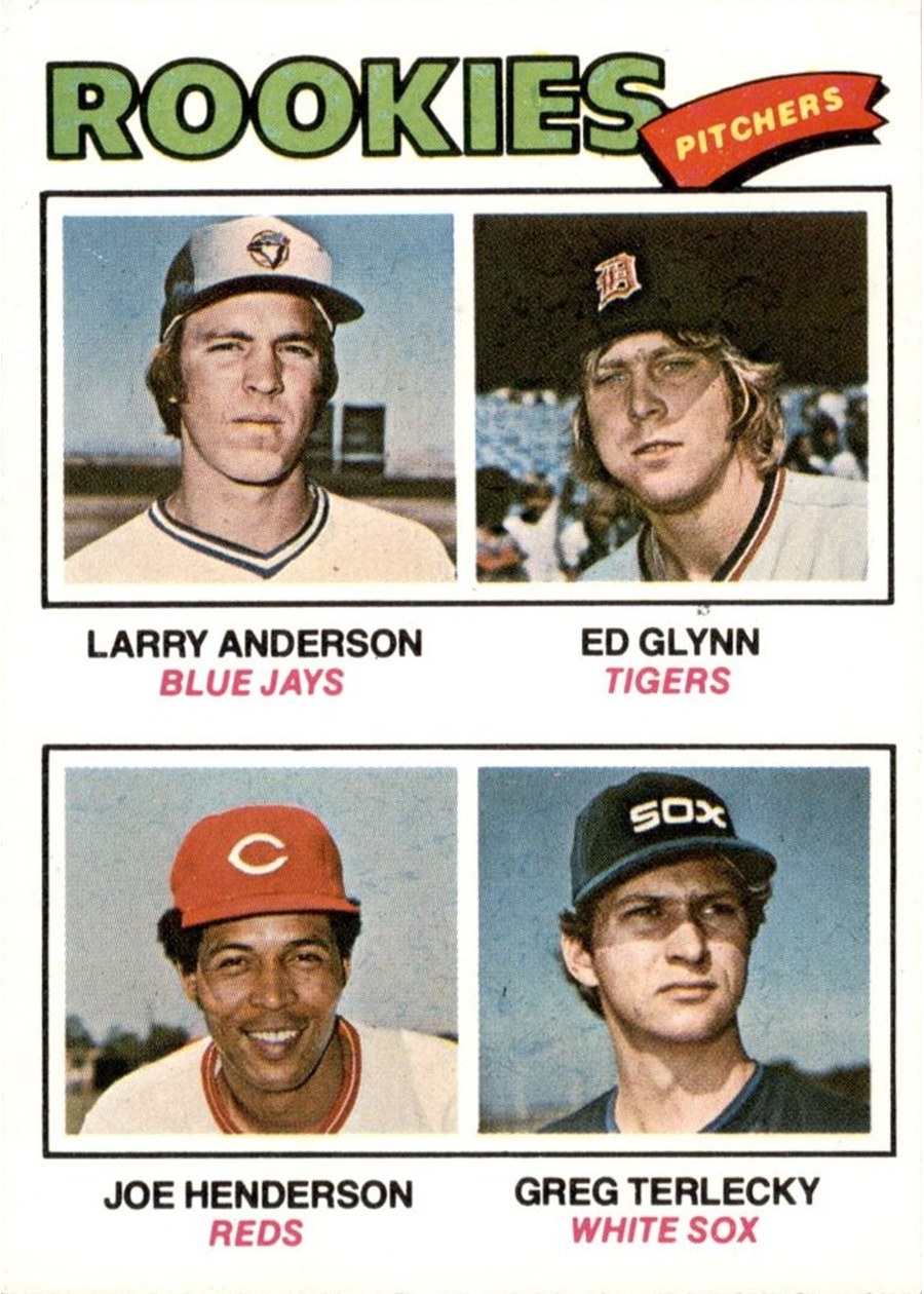 1977 Topps #487 1977 Rookie Pitchers, Toronto Blue Jays / Detroit Tigers / Cincinnati Reds / Chicago White Sox