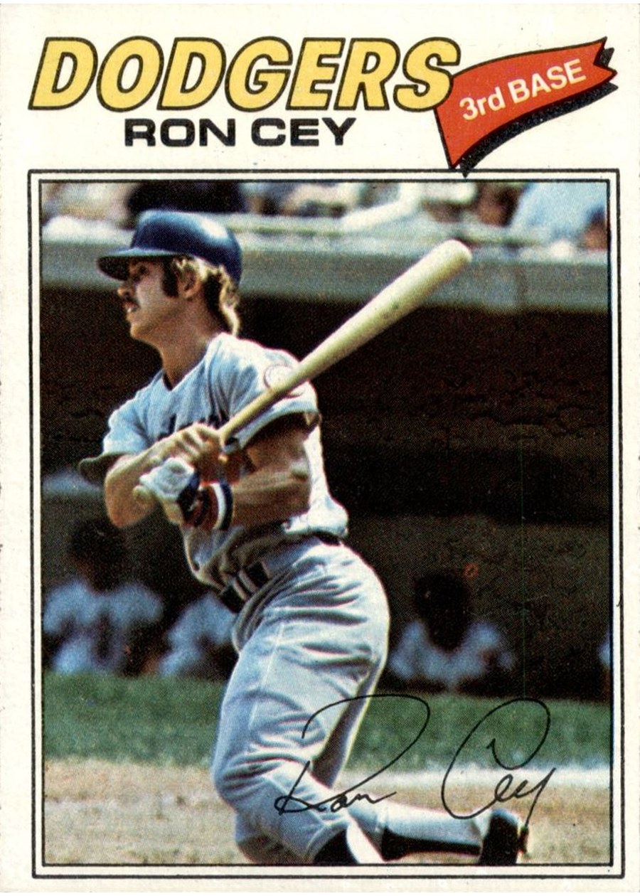 1977 Topps #50 Ron Cey, Los Angeles Dodgers