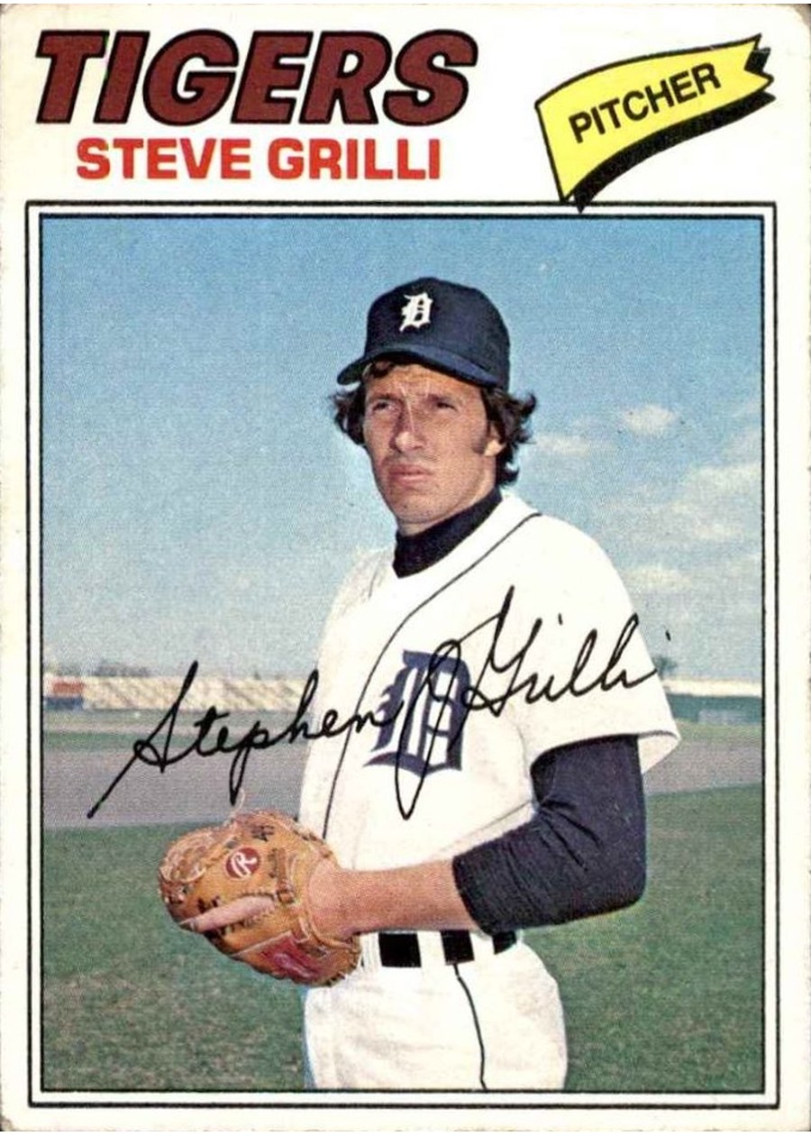 1977 Topps #506 Steve Grilli, Detroit Tigers