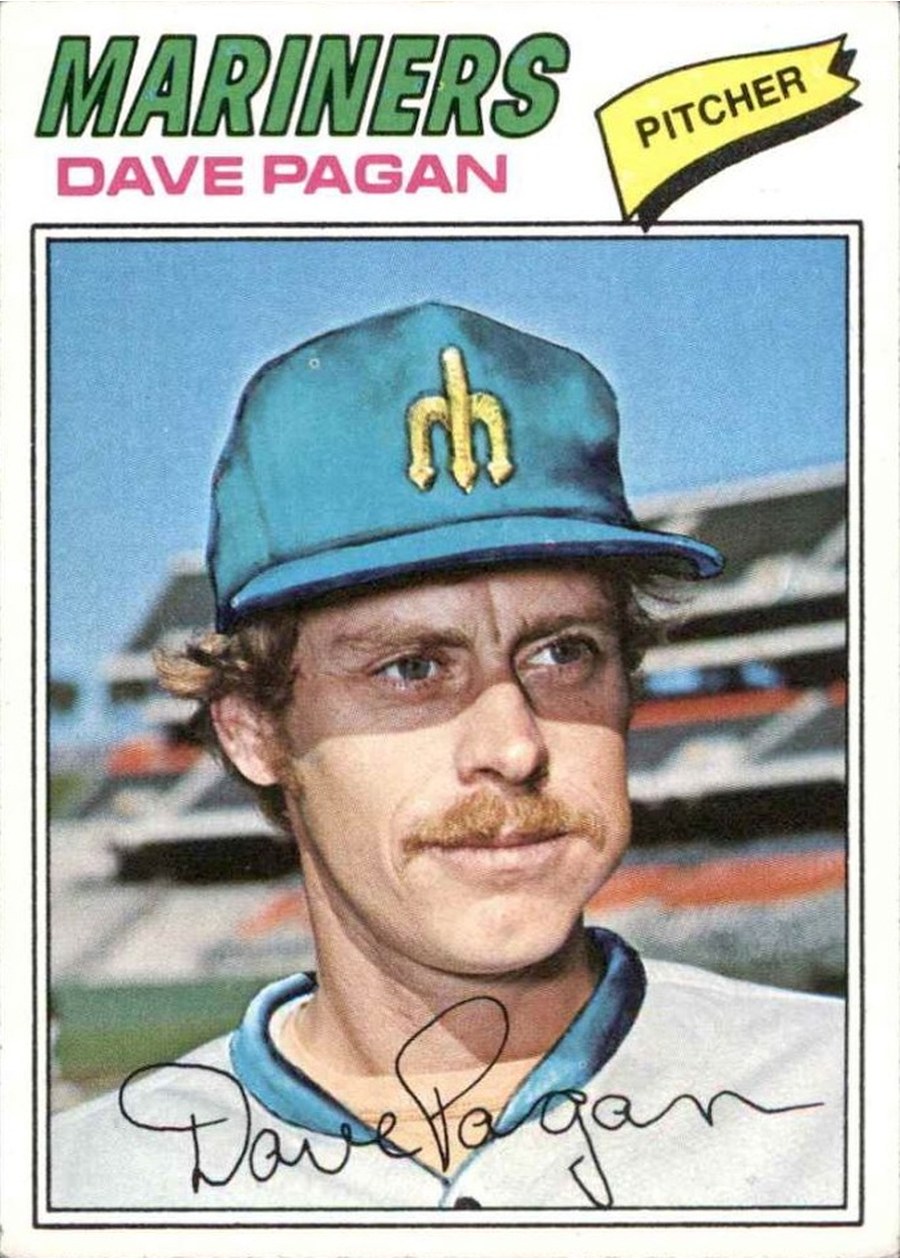1977 Topps #508 Dave Pagan, Seattle Mariners
