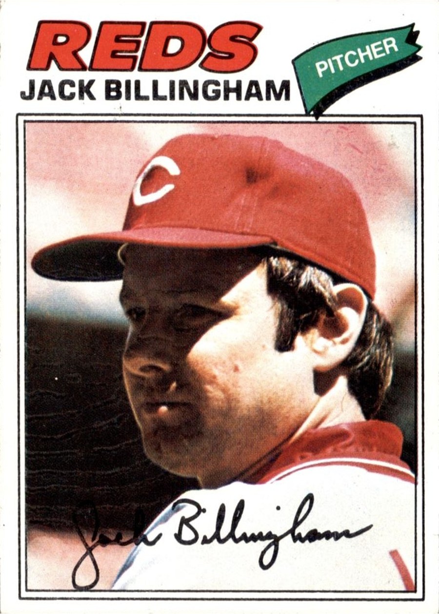 1977 Topps #512 Jack Billingham, Cincinnati Reds
