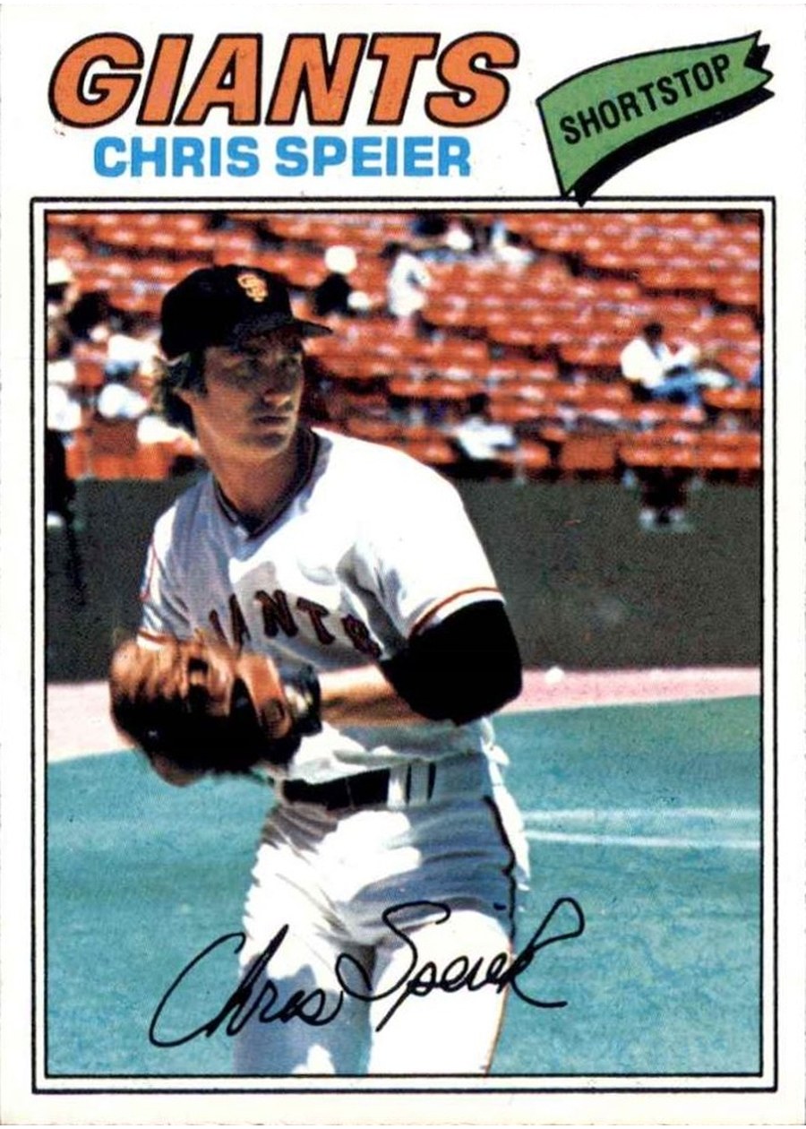 1977 Topps #515 Chris Speier, San Francisco Giants