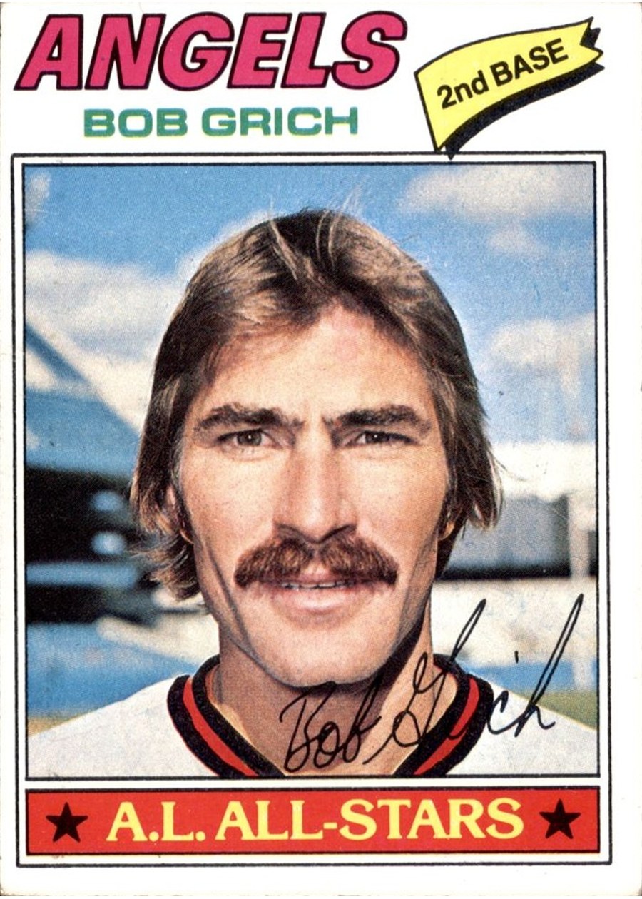 1977 Topps #521 Bob Grich, California Angels