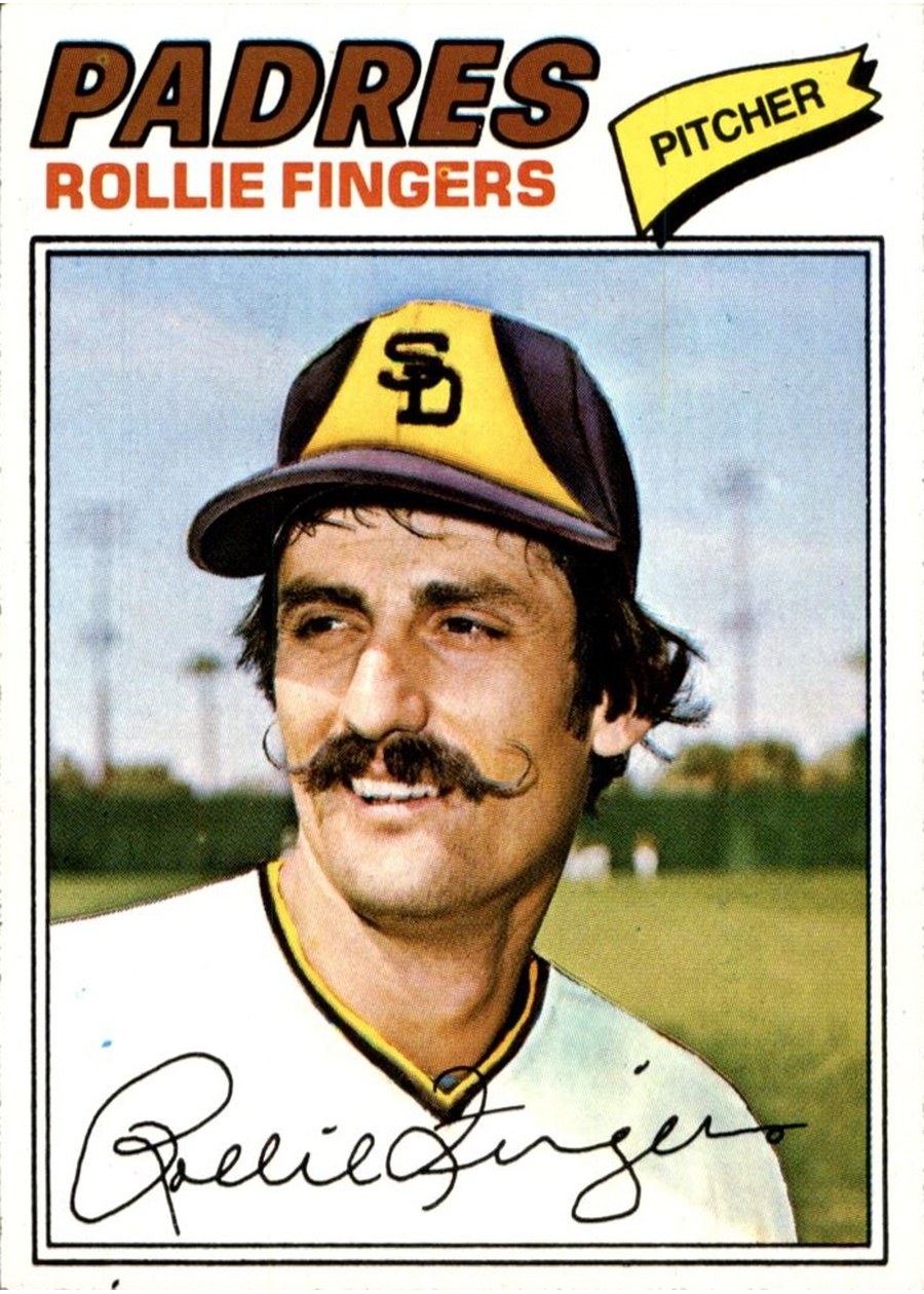 1977 Topps #523 Rollie Fingers, San Diego Padres
