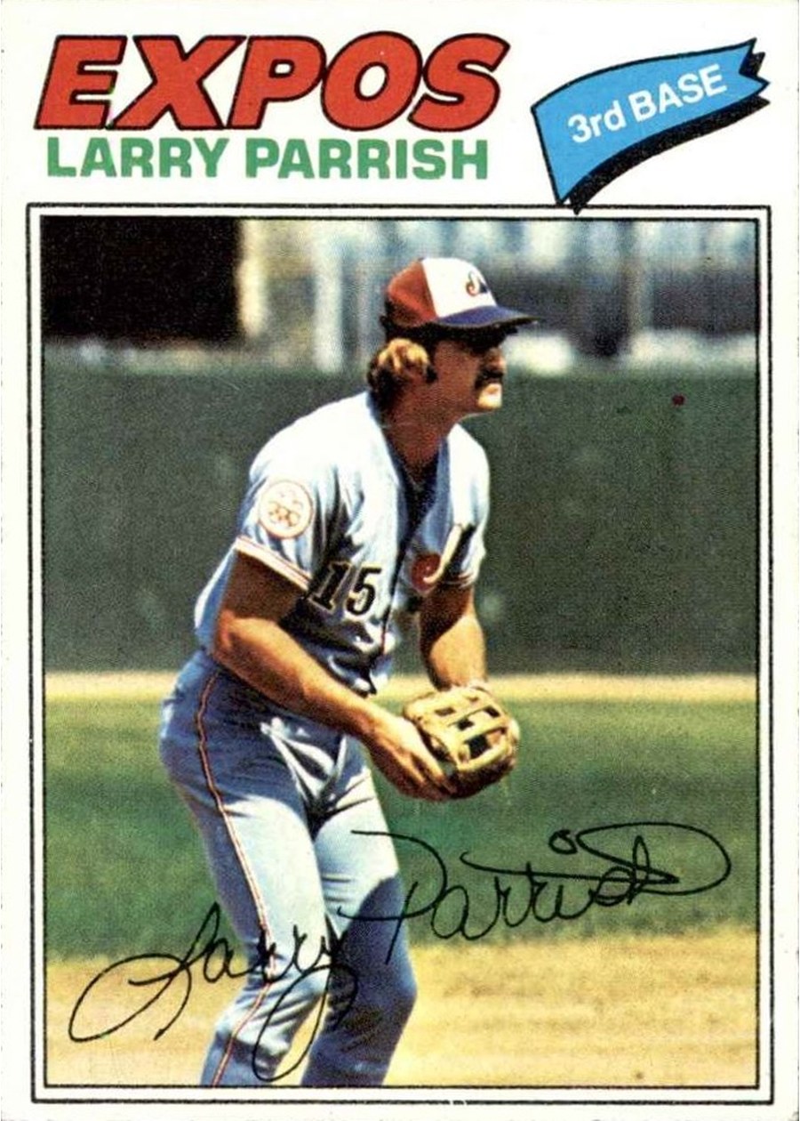 1977 Topps #526 Larry Parrish, Montreal Expos