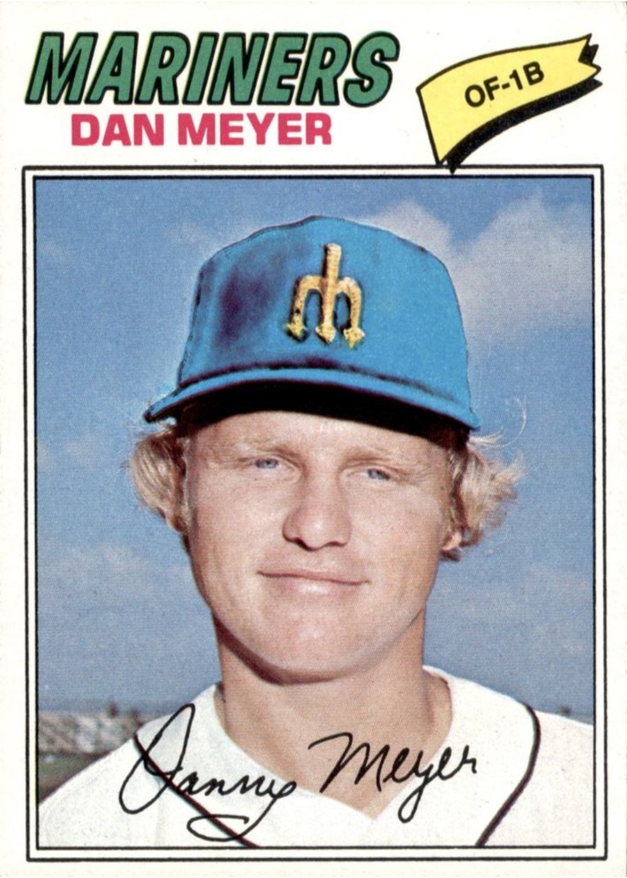 1977 Topps #527 Dan Meyer, Seattle Mariners