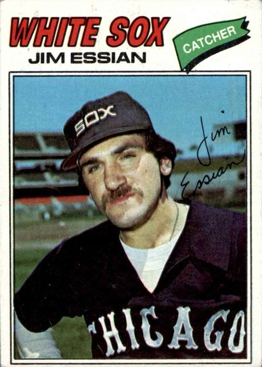 1977 Topps #529 Jim Essian, Chicago White Sox