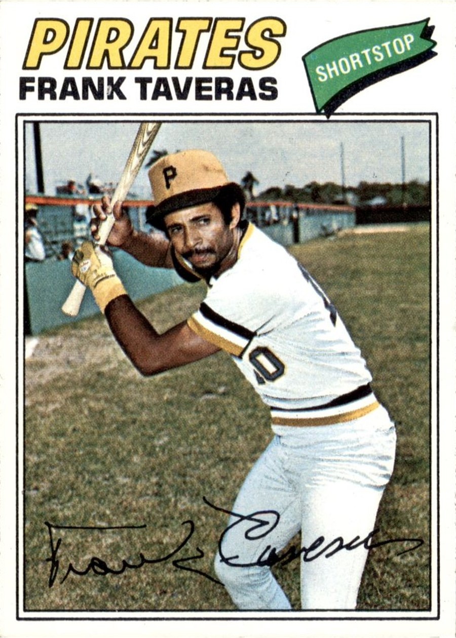 1977 Topps #538 Frank Taveras, Pittsburgh Pirates