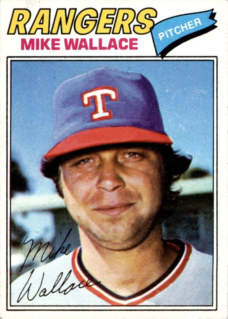 1977 Topps #539 Mike Wallace, Texas Rangers