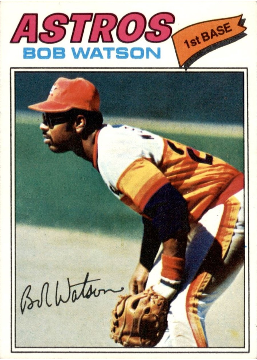 1977 Topps #540 Bob Watson, Houston Astros