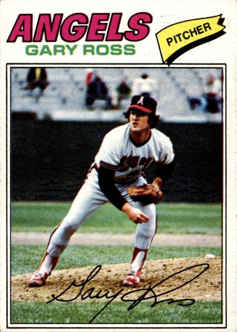 1977 Topps #544 Gary Ross, California Angels