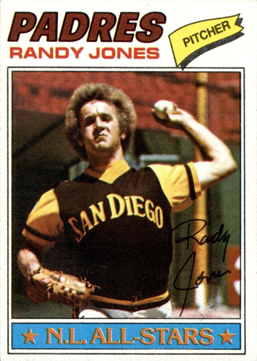 1977 Topps #550 Randy Jones, San Diego Padres