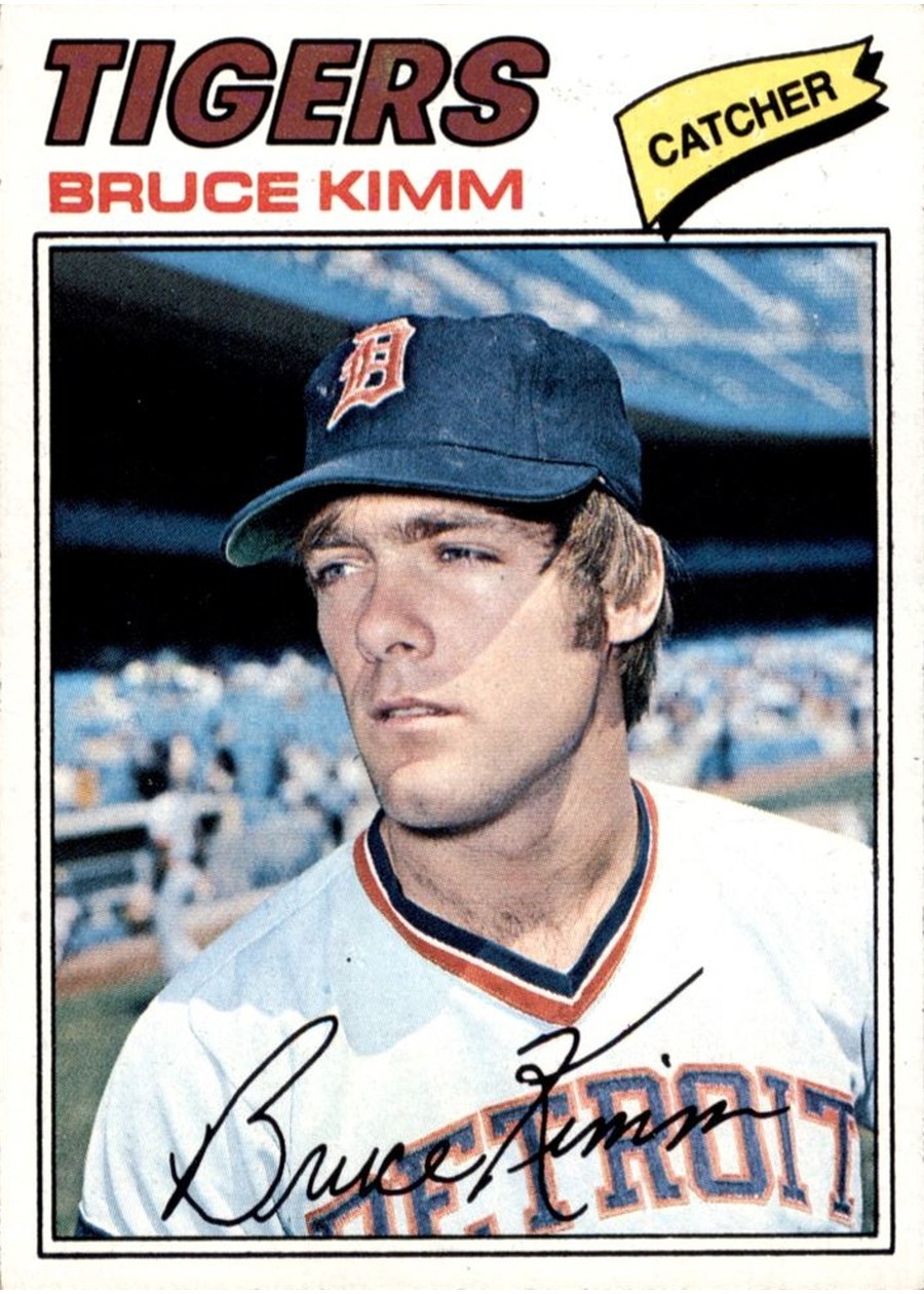 1977 Topps #554 Bruce Kimm, Detroit Tigers