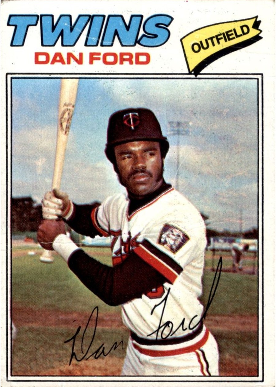 1977 Topps #555 Dan Ford, Minnesota Twins