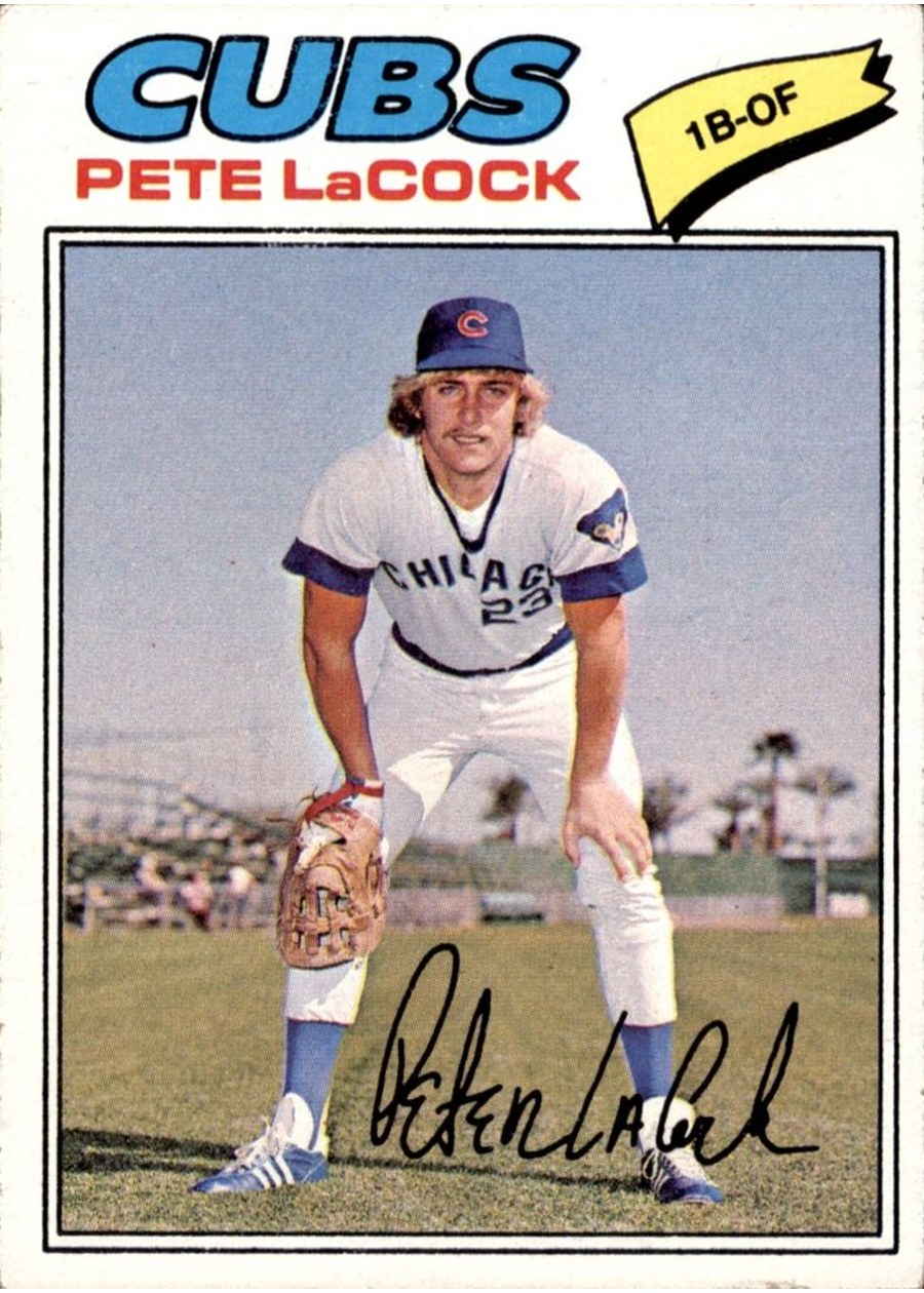 1977 Topps #561 Pete LaCock, Chicago Cubs