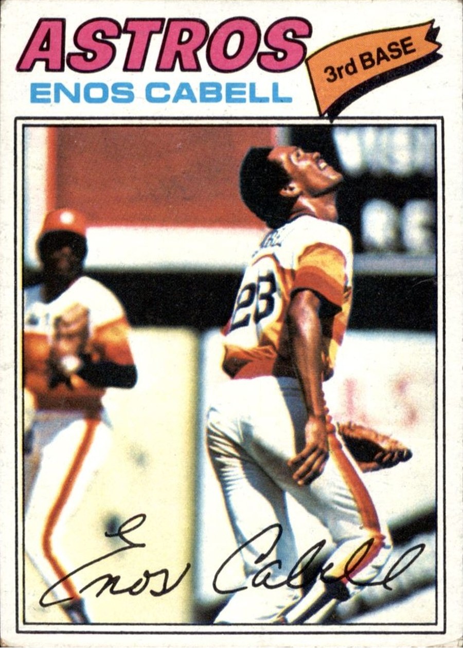 1977 Topps #567 Enos Cabell, Houston Astros