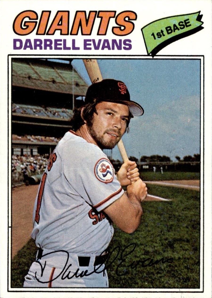 1977 Topps #571 Darrell Evans, San Francisco Giants