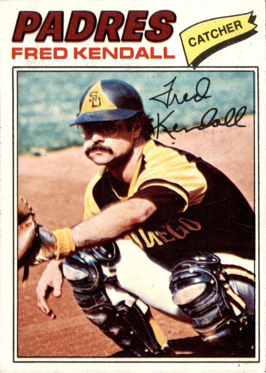 1977 Topps #576 Fred Kendall, San Diego Padres