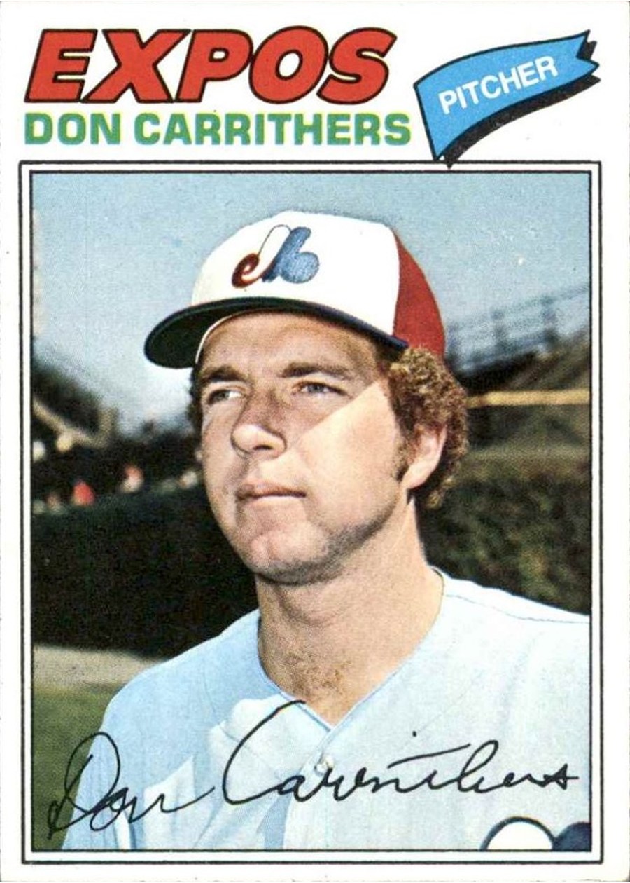 1977 Topps #579 Don Carrithers, Montreal Expos