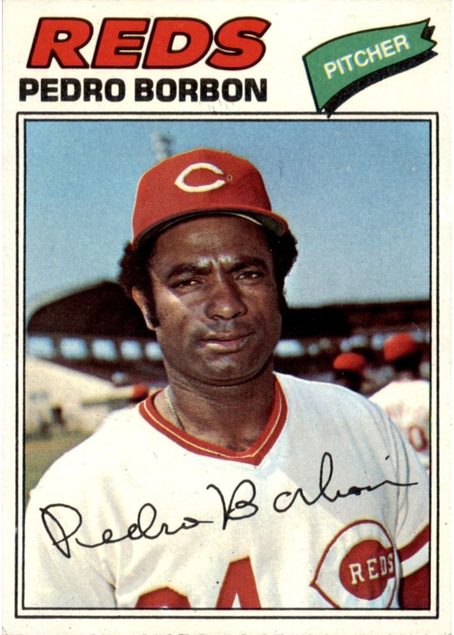 1977 Topps #581 Pedro Borbon, Cincinnati Reds