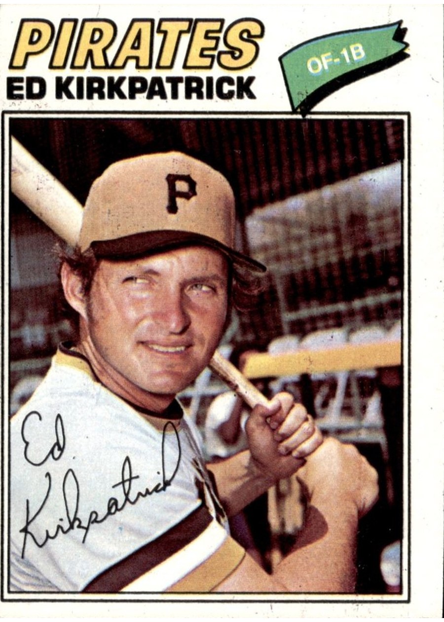 1977 Topps #582 Ed Kirkpatrick, Pittsburgh Pirates