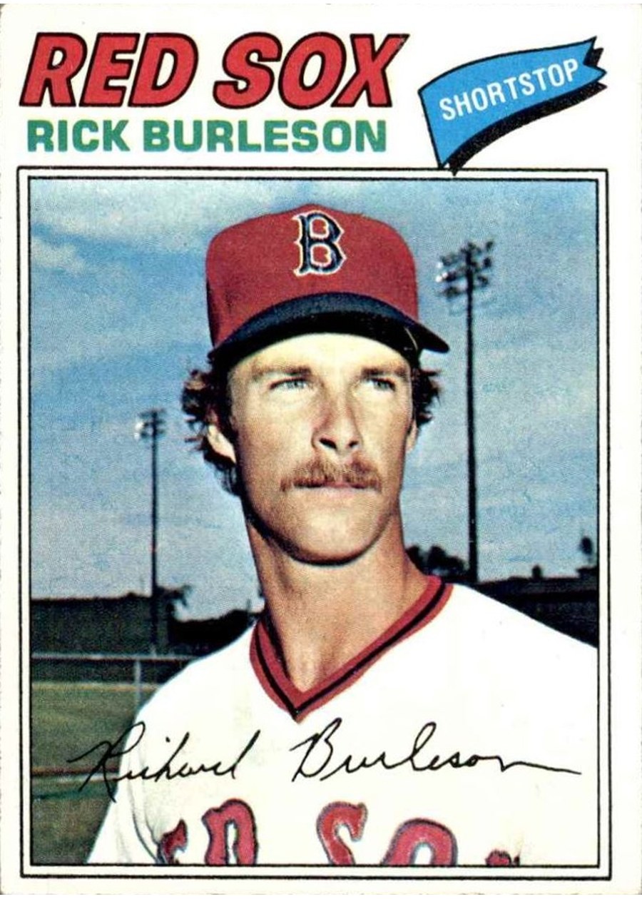1977 Topps #585 Rick Burleson, Boston Red Sox