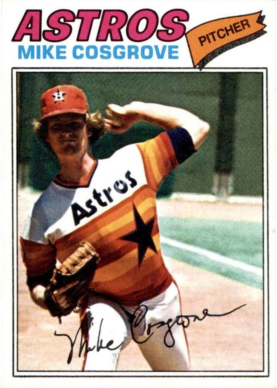 1977 Topps #589 Mike Cosgrove, Houston Astros