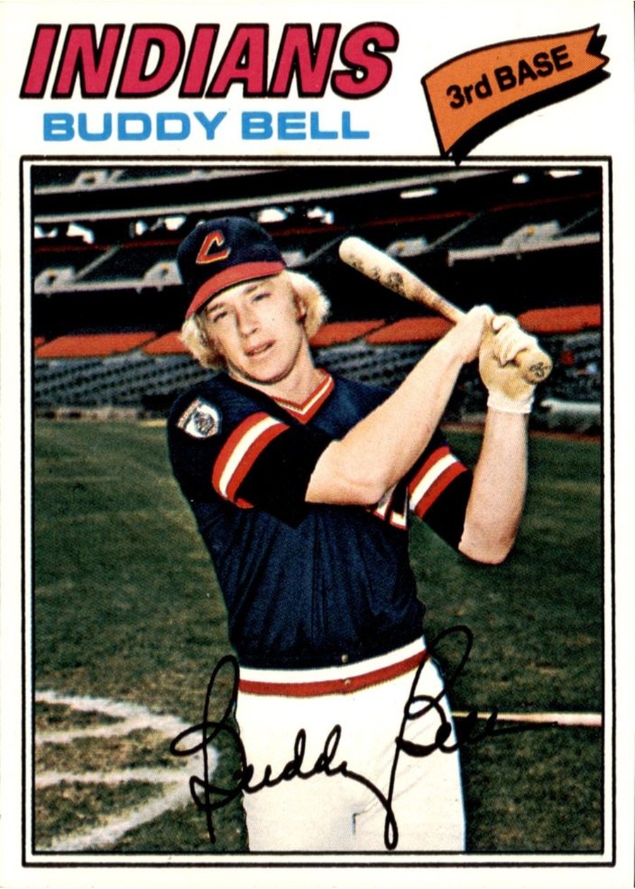 1977 Topps #590 Buddy Bell, Cleveland Indians