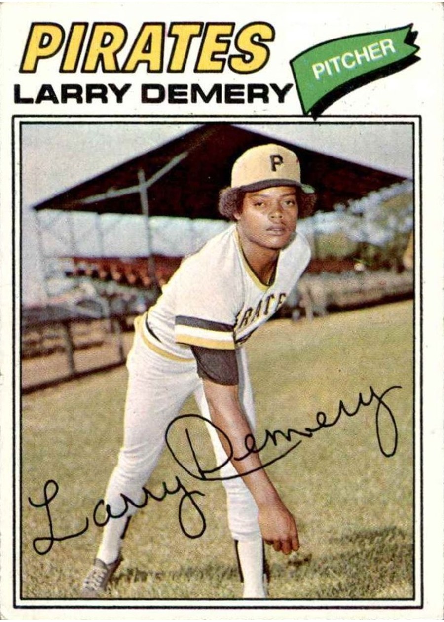 1977 Topps #607 Larry Demery, Pittsburgh Pirates