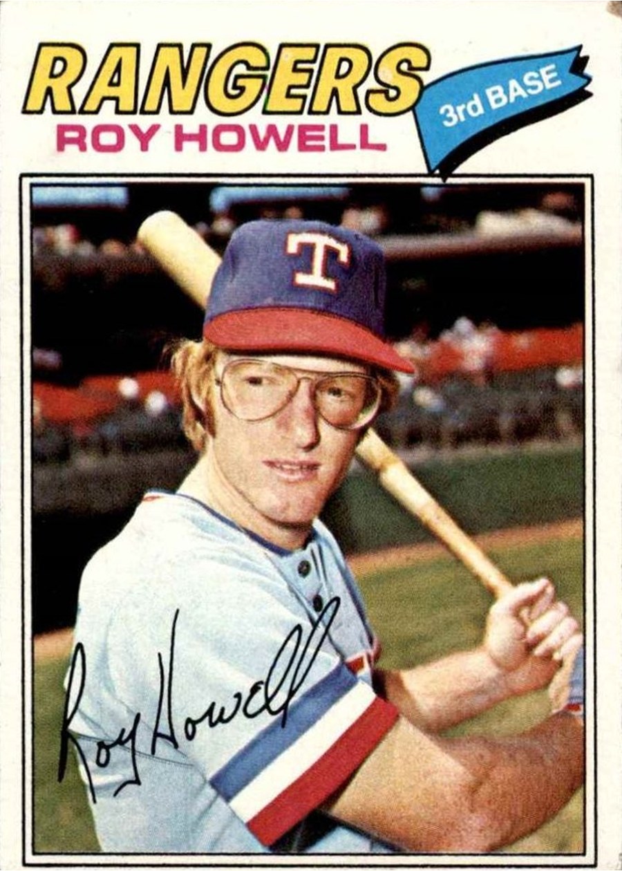 1977 Topps #608 Roy Howell, Texas Rangers