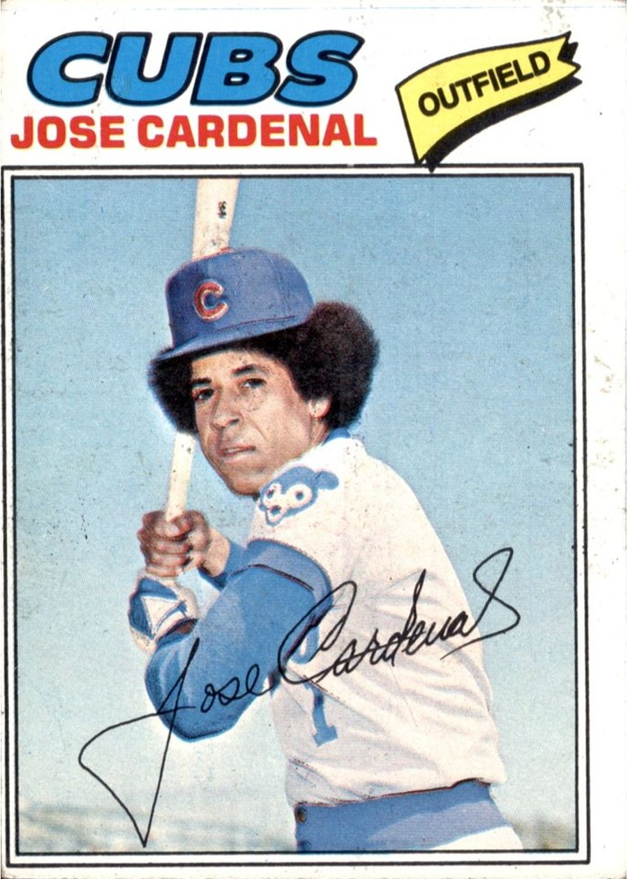 1977 Topps #610 Jose Cardenal, Chicago Cubs