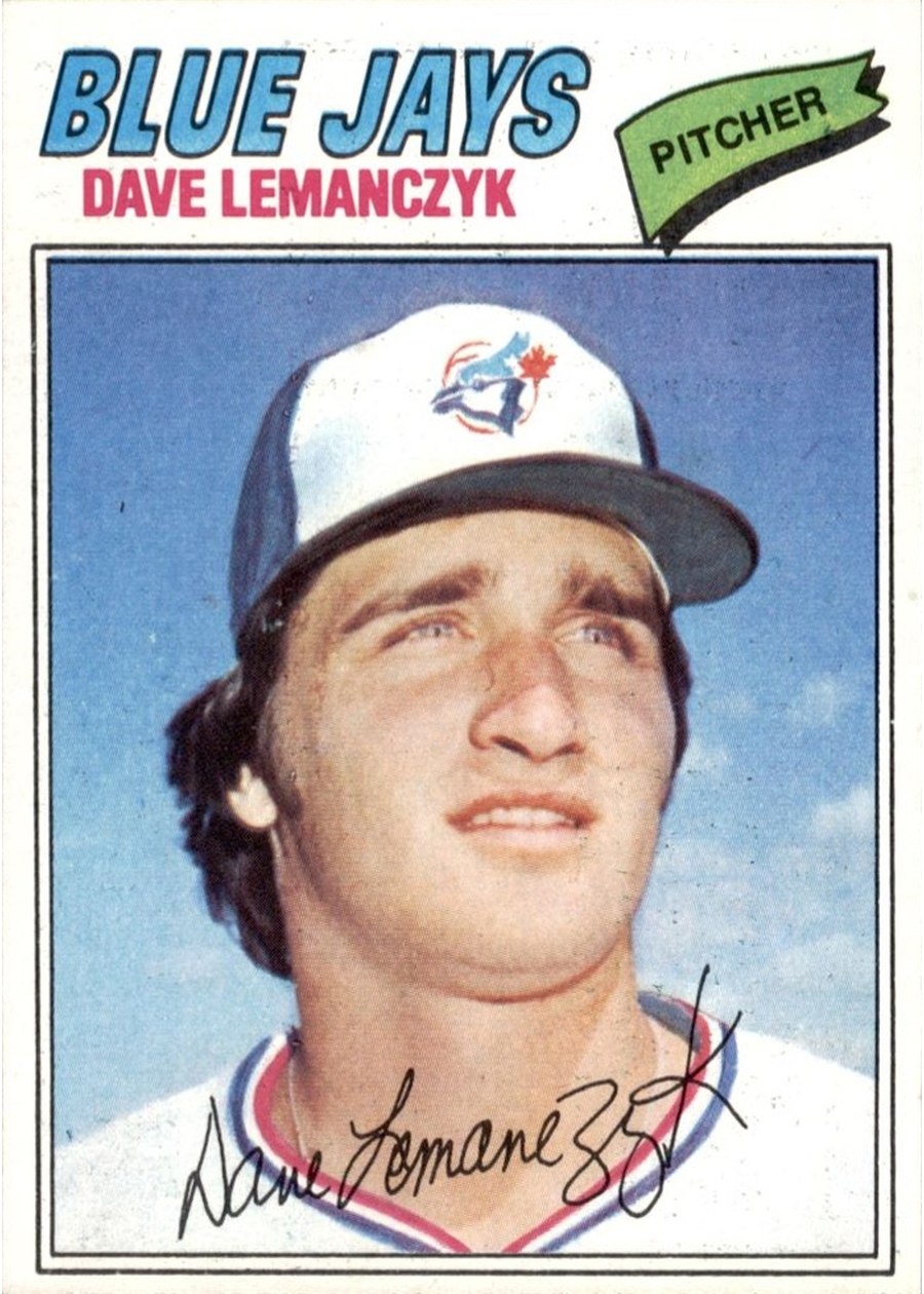 1977 Topps #611 Dave Lemanczyk, Toronto Blue Jays