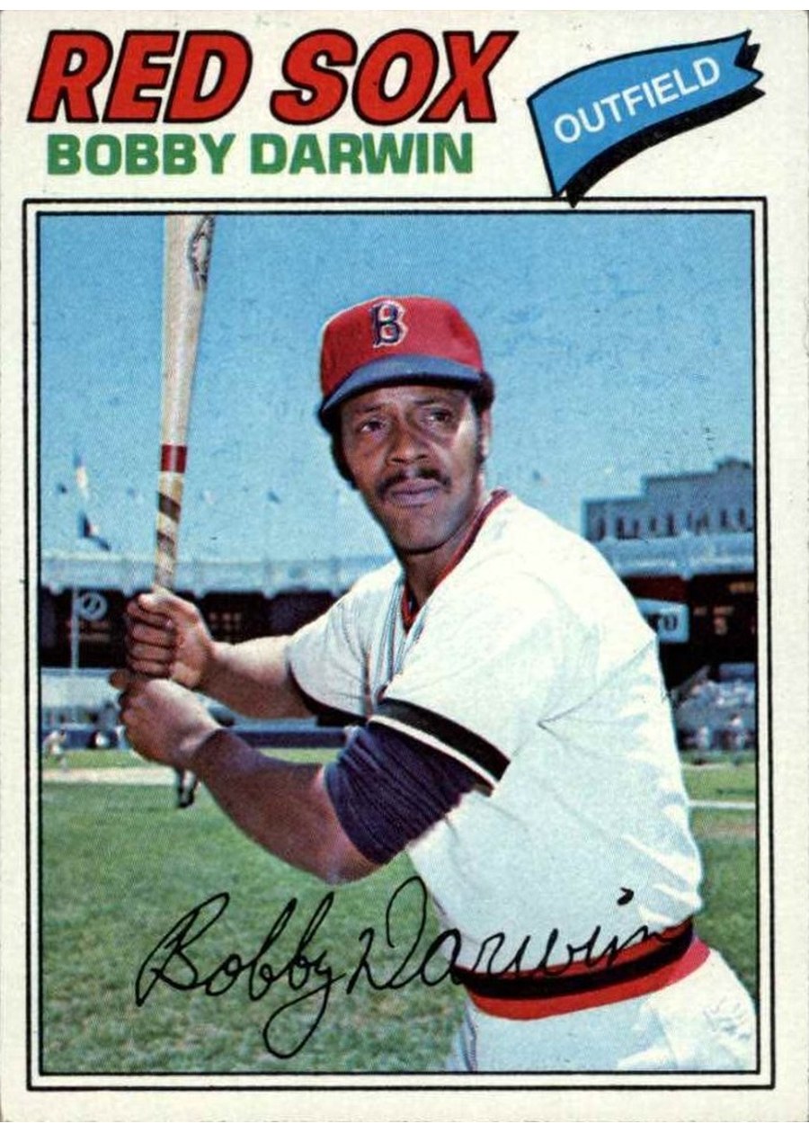 1977 Topps #617 Bobby Darwin, Boston Red Sox