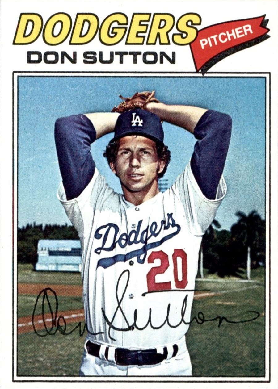 1977 Topps #620 Don Sutton, Los Angeles Dodgers