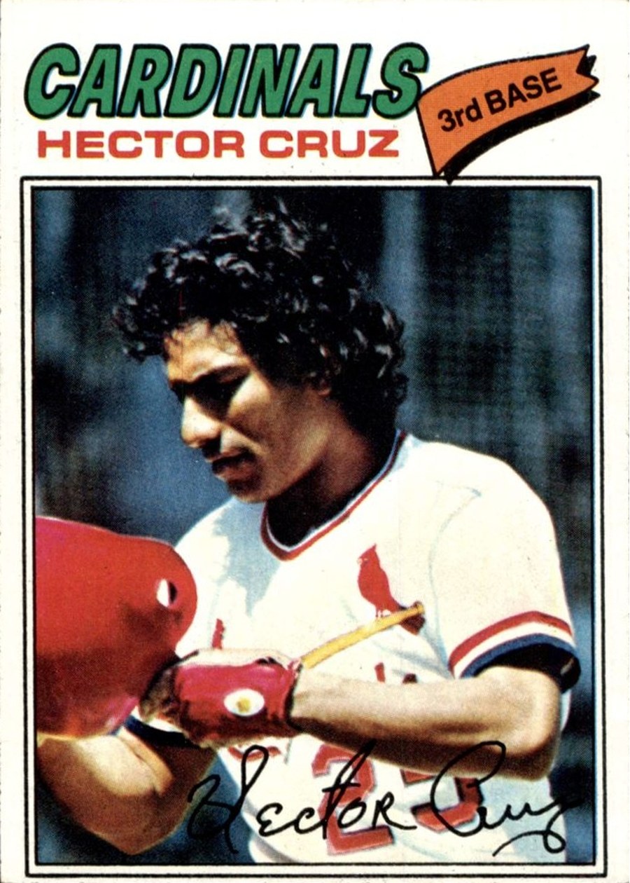 1977 Topps #624 Hector Cruz, St. Louis Cardinals