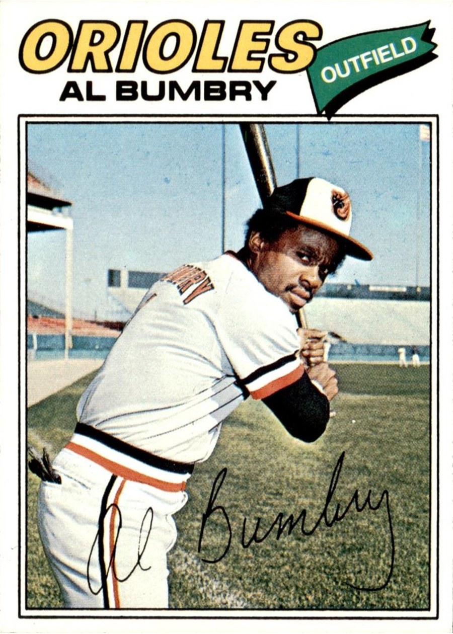 1977 Topps #626 Al Bumbry, Baltimore Orioles