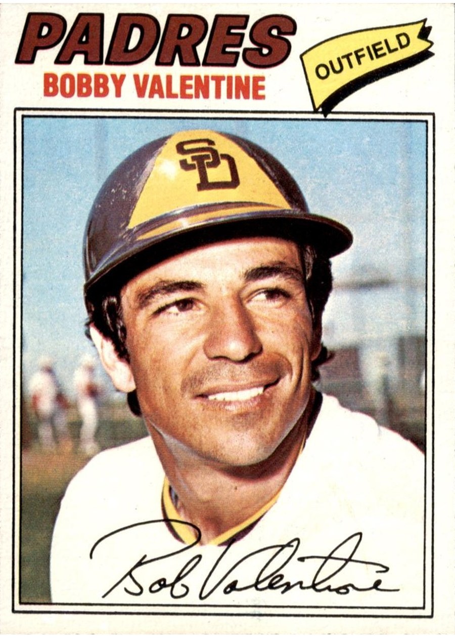 1977 Topps #629 Bobby Valentine, San Diego Padres