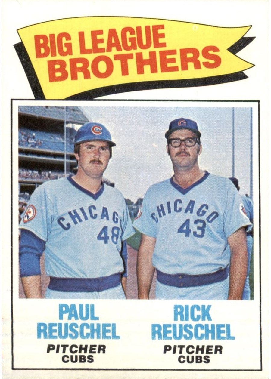1977 Topps #634 Big League Brothers, Chicago Cubs