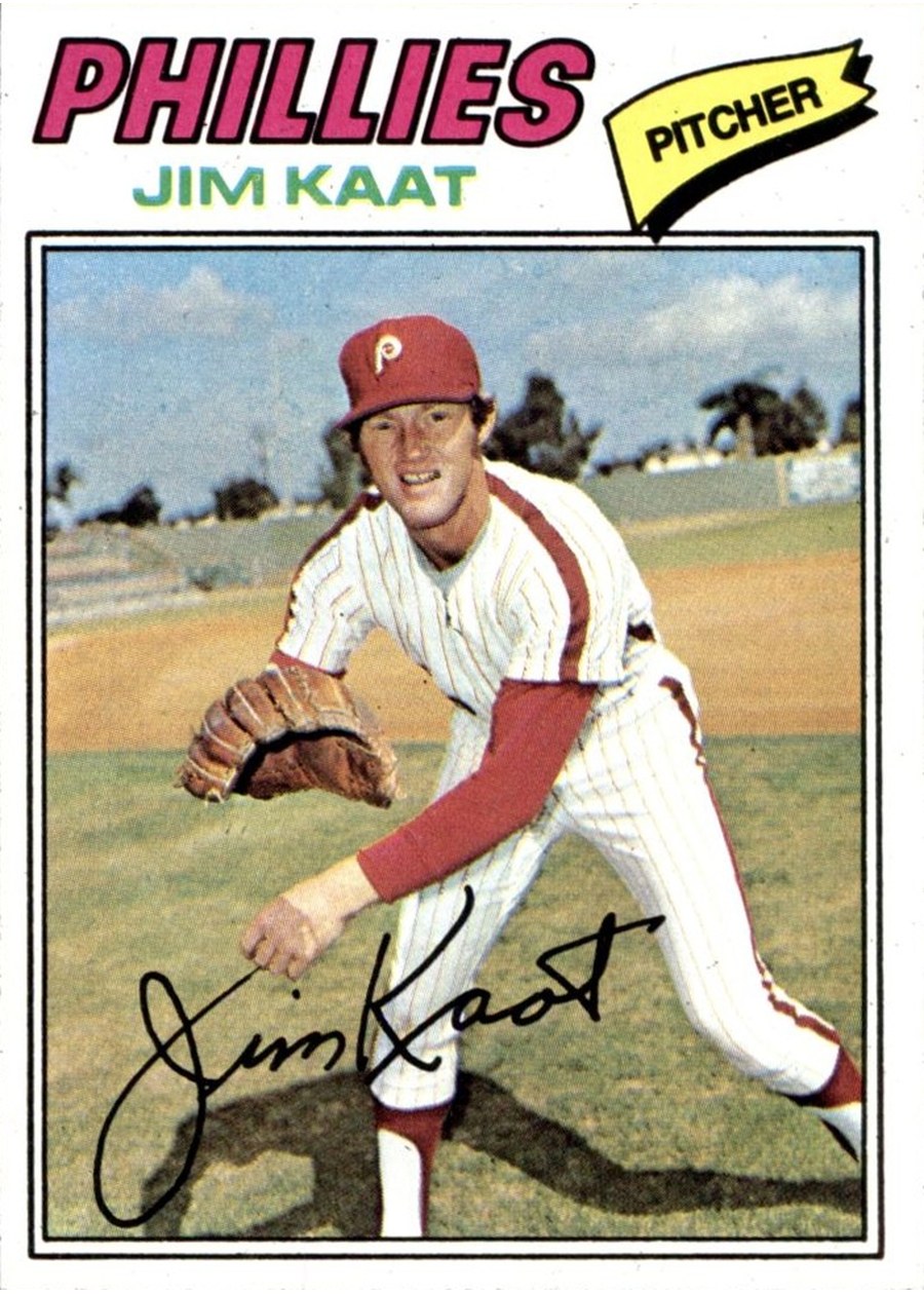 1977 Topps #638 Jim Kaat, Philadelphia Phillies