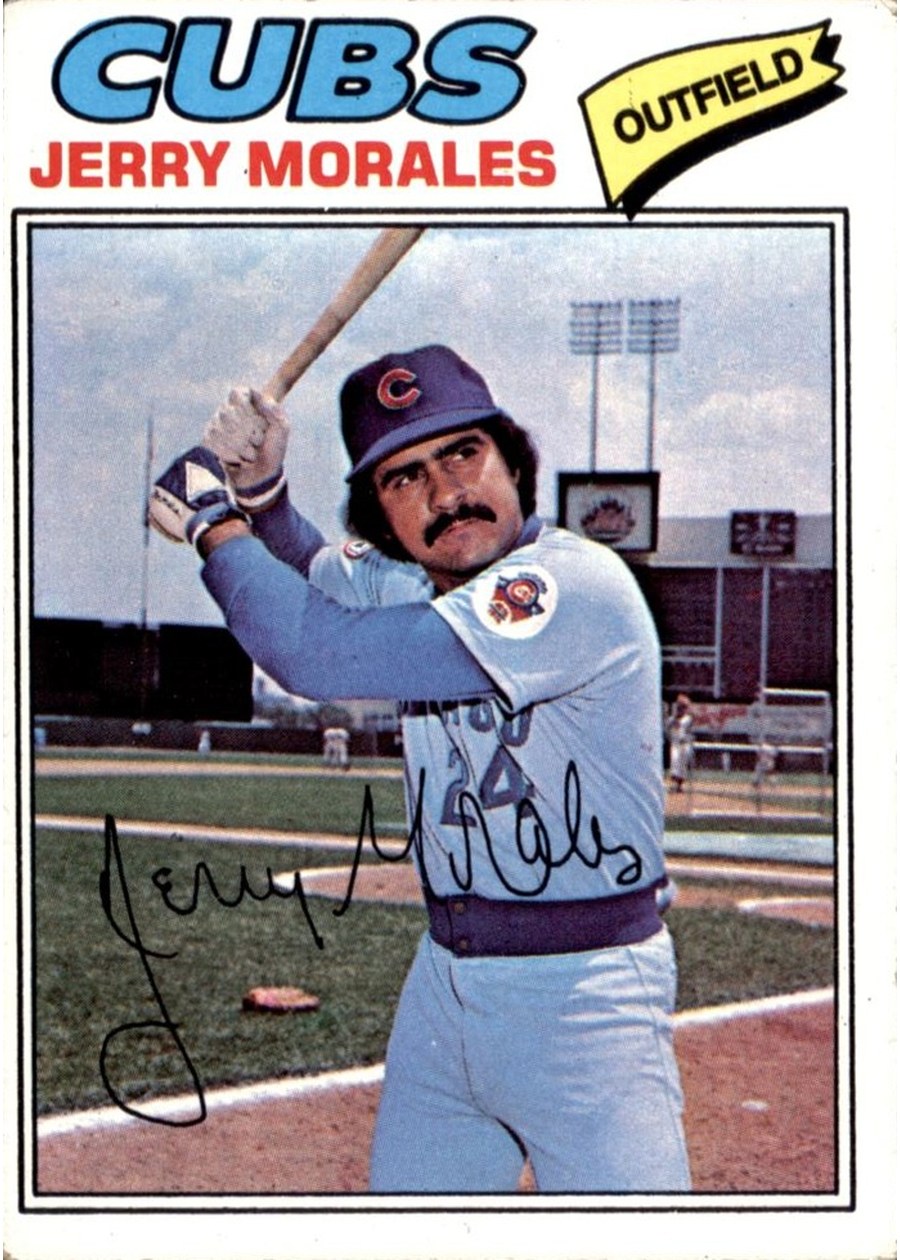 1977 Topps #639 Jerry Morales, Chicago Cubs