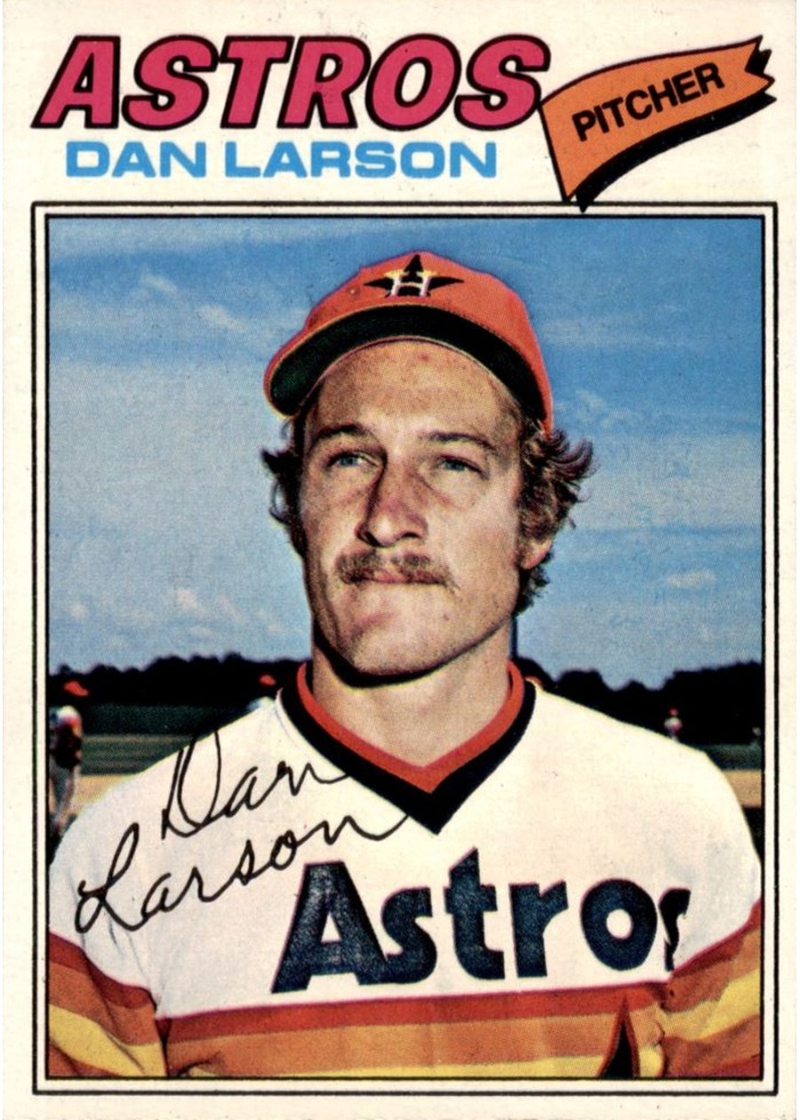 1977 Topps #641 Dan Larson, Houston Astros