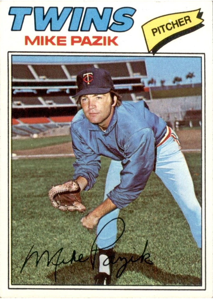 1977 Topps #643 Mike Pazik, Minnesota Twins