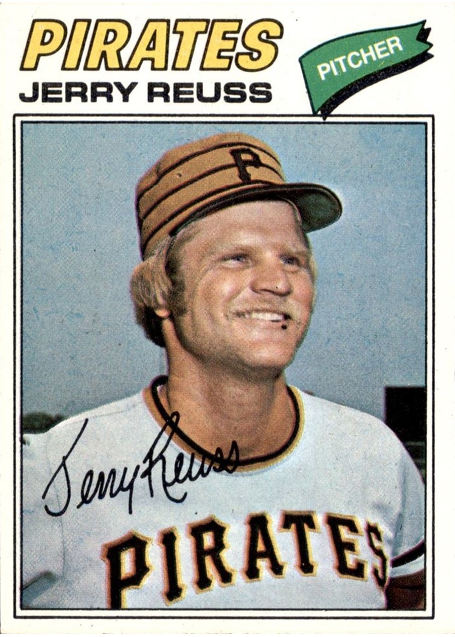 1977 Topps #645 Jerry Reuss, Pittsburgh Pirates
