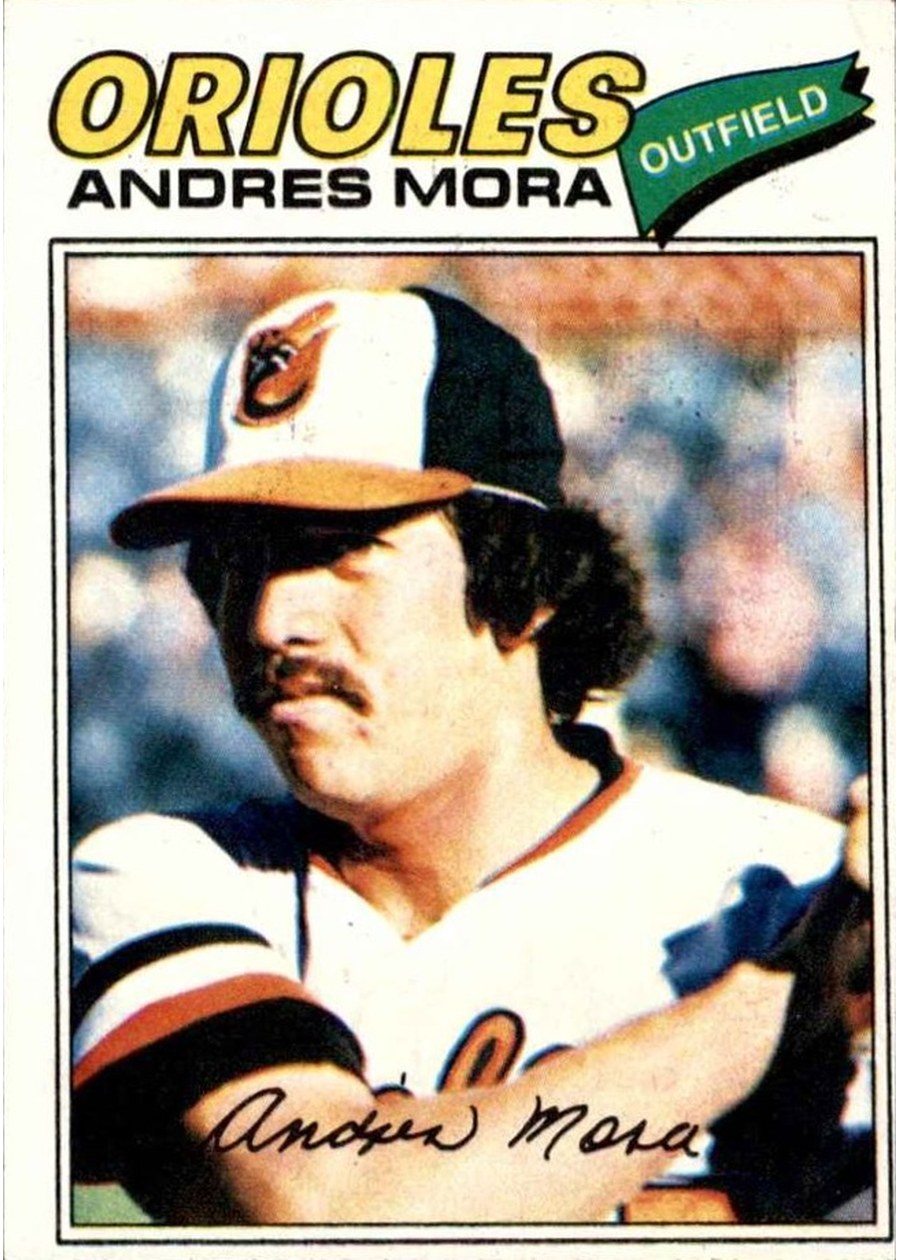1977 Topps #646 Andres Mora, Baltimore Orioles