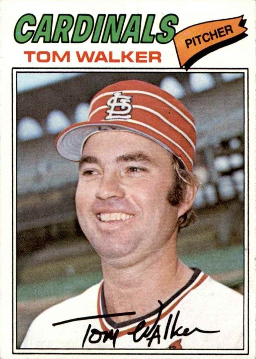 1977 Topps #652 Tom Walker, St. Louis Cardinals